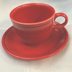 3/$30 - Fiesta Red Cup & Saucer